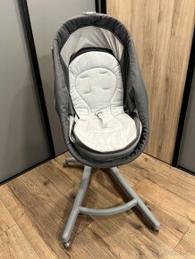 CHICCO postielka lehatko stolicka Baby Hug Air 4v1 dark grey - 4