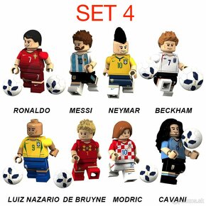 Figúrky futbal + basketbal (8 a 10ks) typ lego – nové - 4