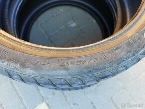 Predám 4ks letné pneumatiky 215/40 R17 87V - 4