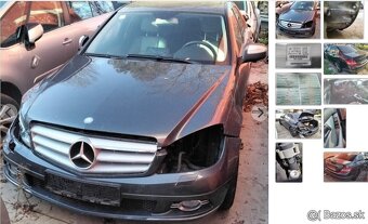 Mercedes C200 W204 2.2 CDI 2008 Predám DVERE, MOTOR 646.811 - 4