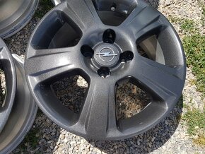 4x100 r15 hliníkové disky Opel grafit, Hyundai, Kia - 4