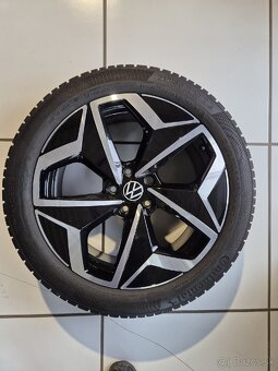 Predám origo disky VW ID3 5x112 R19 a zimne pneu. - 4