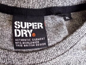 Superdry pánske tričko-mikina M - 4