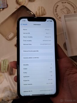 IPhone XR kapacita baterie 100% - 4