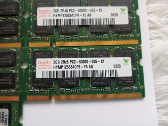 predám pamäte (ram) pre notebooky 2gb DDR2 - 4