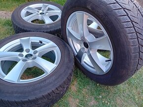 17" ALU disky 5x108 /KUGA/+ TPMS + zimné 235/55 r17 TOP - 4