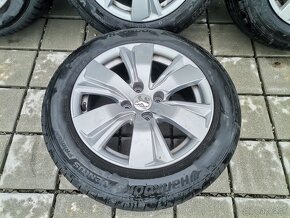 Alu disky 4x108 R16 Peugeot + 195/60 R16 letné pneumatiky - 4