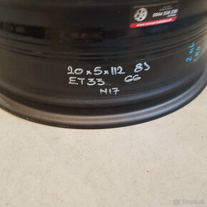 1kus originál Mercedes AMG disk 5x112 R20 ET33 - 4