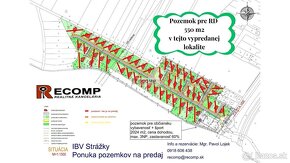 REZERVOVANĚ - Pozemok pre RD 550 m2 v novej lokalite, Sp. Be - 4