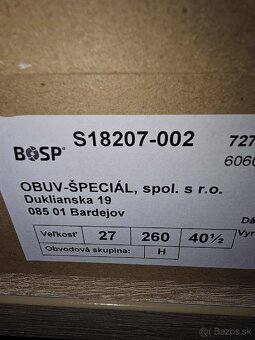 Nová obuv BOSP Taras High, 27cm, 40,5, Vysoká - 4