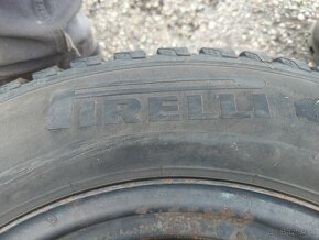 195/65R15 PIRELLI zimne pneumatiky - 5x112R15 disky VW-ŠKODA - 4