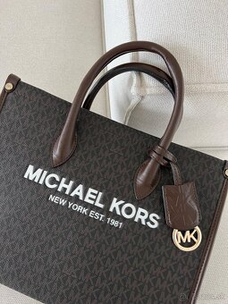 Michael Kors velká kabelka hnedá - 4