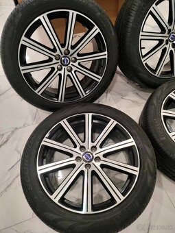 4ks alu disky orig. Volvo 5x108 R20 pneu 7mm 255/45 r20 - 4