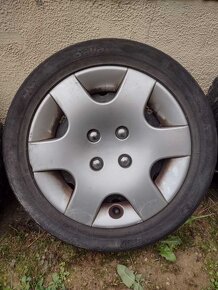 Predam plechove disky 4x108 R15 s pneu 195/55 Citroen Xsara - 4