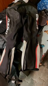 Pánske kožené moto nohavice Dainese veľ. 56 - 4