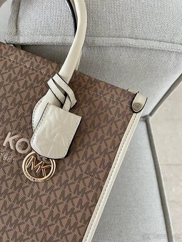 Michael Kors velká kabelka béžová - 4