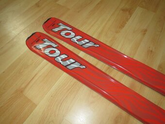 Predam NOVE ski-alp lyze TIGER,160 cm,bez viazania-RED - 4