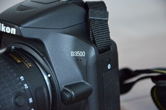 Nikon D3500 s bluetooth - rychly Af-p objektiv - 3 900 snimk - 4