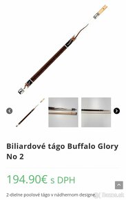 Biliardové tágo Buffalo Glory No 2 - 4