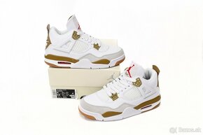 Nike jordan 4 White Brown - 4