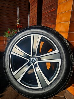 alu disky 5x120 R18 Lexus LS460 LS600 + 235/55 R18 zimné - 4