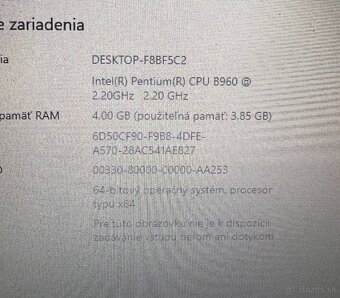 HP 630 - Intel B960 - 4GB RAM - 320GB HDD - 4