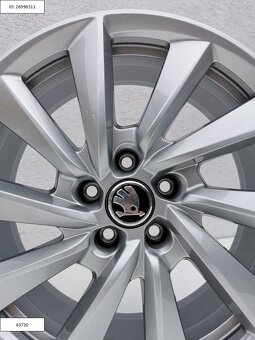 Nové Ronal 7,5X18 ET40 5X112 Škoda Alu disky R18 1214 - 4