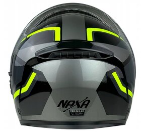 NAXA FO7/E BLACK FLUO vyklápacia prilba + PINLOCK - 4