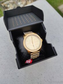 Zlaté hodniky DIESEL - Double Gold 46 mm, ORIGINÁL s krab - 4