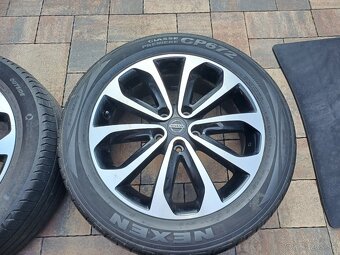 hlinikové disky-orig-Nissan Qashqai--61/2Jx18-ET-40--5x114,3 - 4