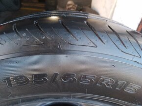 4x letné pneumatiky 195/65 r15 - 4