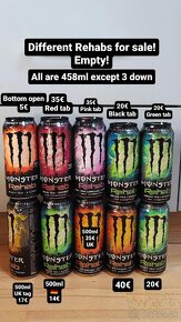 Monster Energy plechovky - 4