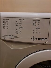 PREDÁM - Indesit IWSND61252 - spredu plnená práčka - 4