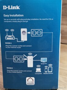 PREDÁM D-Link PowerLine AV1000 Wi-Fi AC Starter Kit - 4