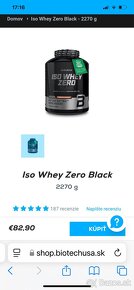 Iso Whey Zero Black jahoda - 4