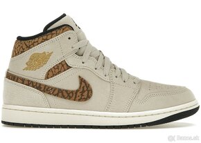 Jordan 1 Mid SE Brown Elephant ✔️46 - 4