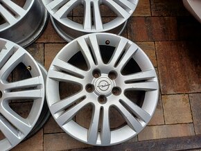 Orig.hlinikove disky Opel-Astra -6,5Jx16-ET-39-5x110 - 4