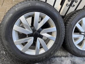 Orig.VW Alu Disky 5x112 6,5xR16 ET41 215 60 16 zimné - 4