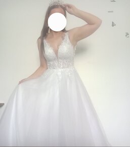 Predám svadobné šaty - 4