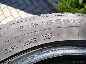 zimné pneumatiky 215/55r17 - 4