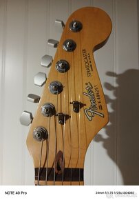 Predám Fender stratocaster relic 1984 , USA - 4