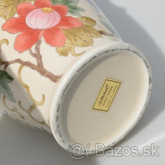 Veľká a ťažká elegantná porcelánová váza  z Anglicka - 4