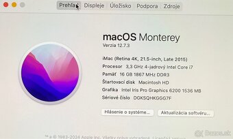 iMac 21.5, RAM 16 GB, SSD 2 TB - 4