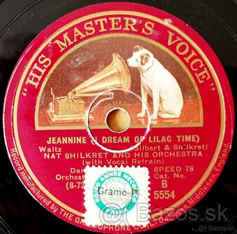 Gramodeska His Masters Voice z roku 1928 - top - 4