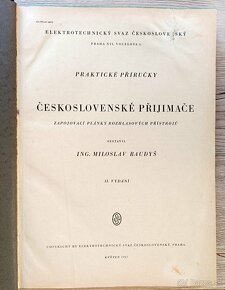 Kniha Československé přijímače: zapojovací plánky, M. Baudyš - 4