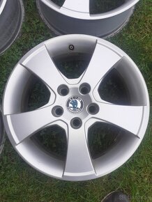 ALU disky Škoda 5x112 r16 - 4