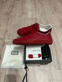 Gucci ACE interlocking G red - 4