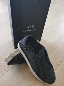 Nové luxusné tenisky, espadrilky Armani vel. 41 - 4