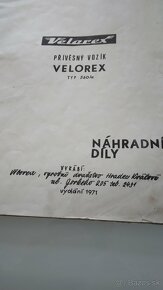 Predám originálnu príručku VELOREX prívesný vozík 1971 - 4