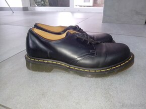 Dr.Martens čierne 3-dierkove poltopanky - 4